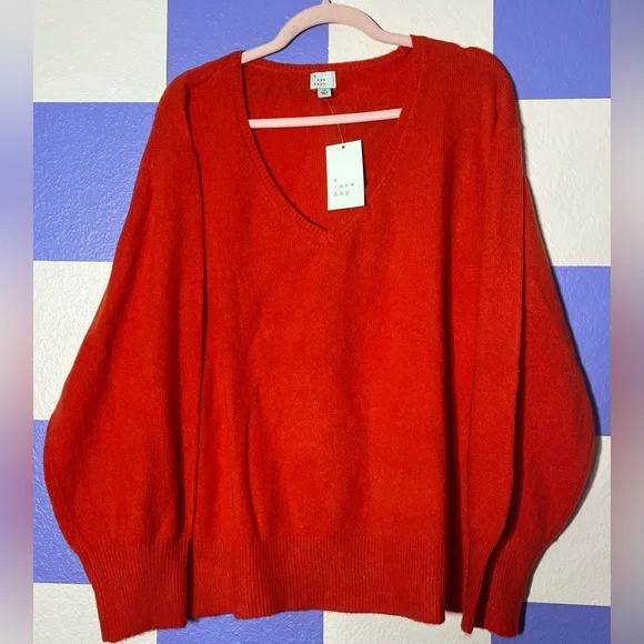 V Neck Target New Day Sweater Target Sweaters Nwt A New Day Cozy
